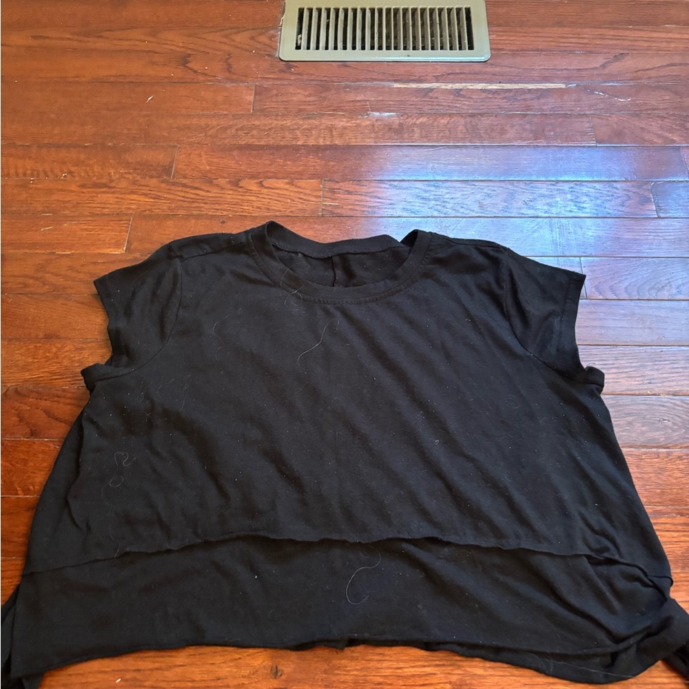 Black shein Top